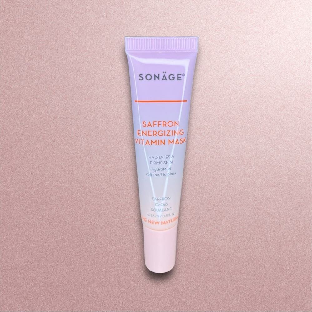 NIP Sonage Skincare Saffron Energizing Vitamin Mask